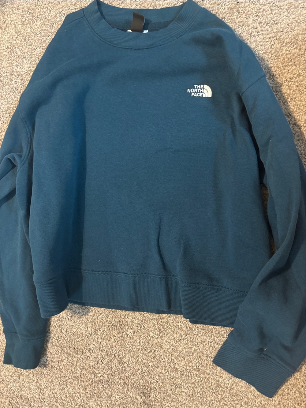 The North Face Teal Crewneck Sweatshirt